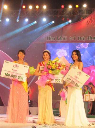 Chung kết cuộc thi Hoa khôi trí tuệ thanh niên Việt Nam 2013